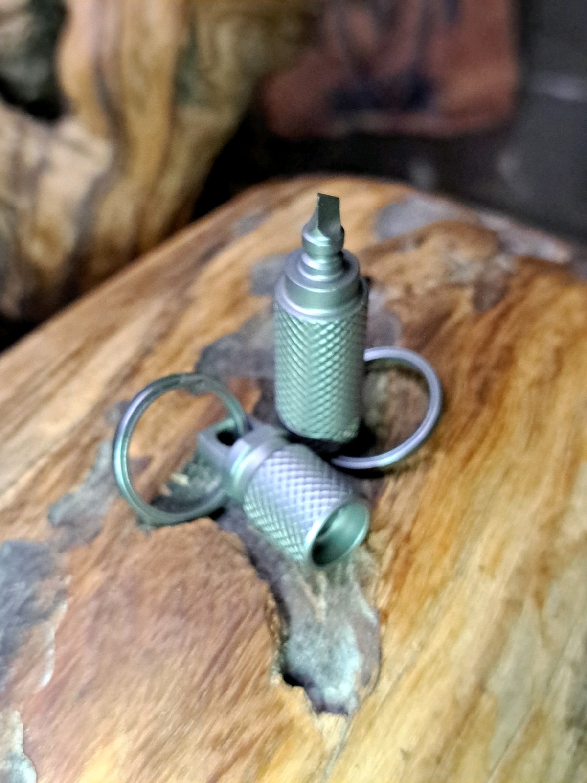 Pro Series Titanium Quick-Release Multi-Tool Swivel Box Opener Pill Fob