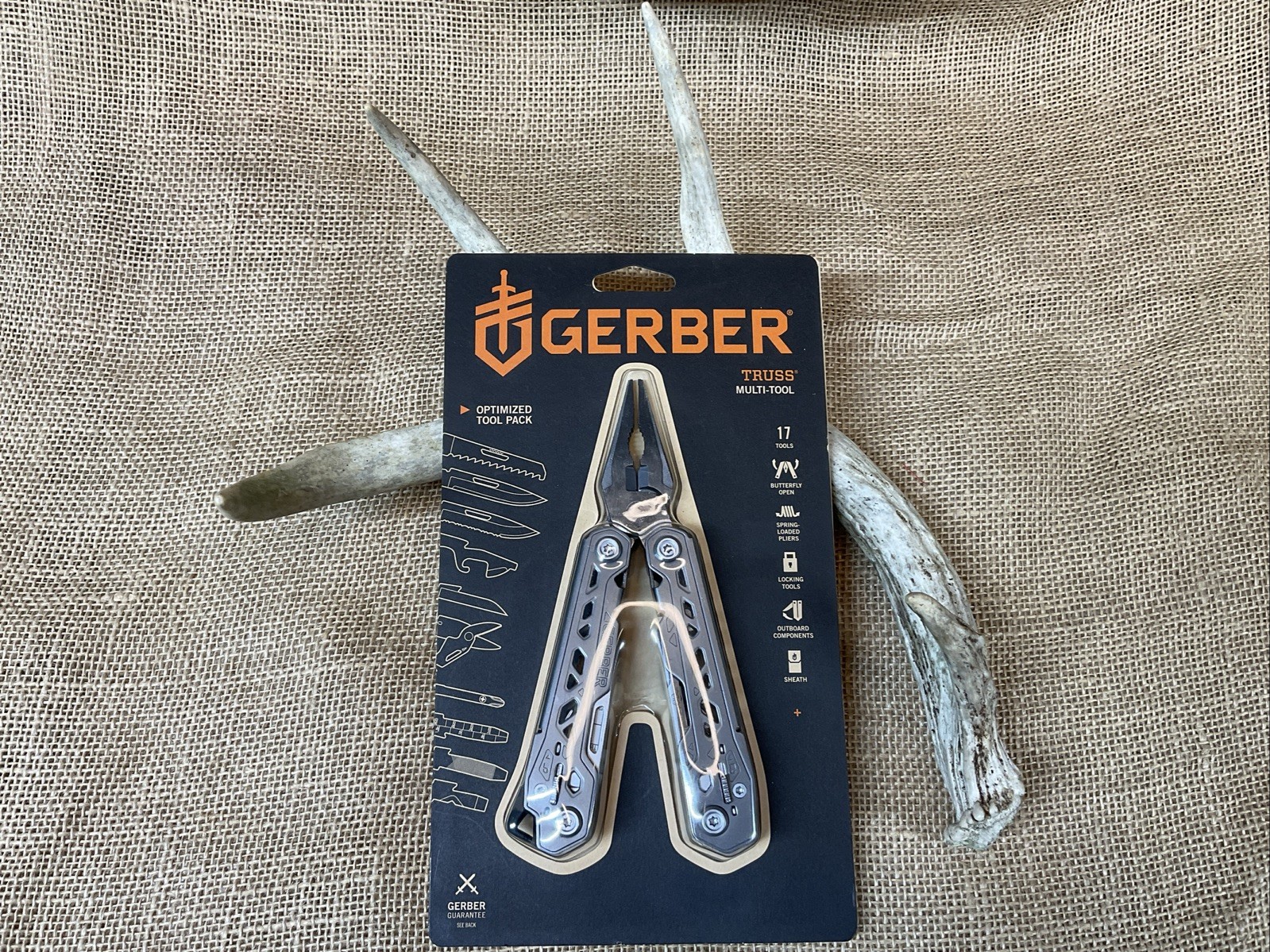 NEW💫Gerber Truss Multi-Tool with Sheath Stainless Steel 31-003305 FAST SHIPPING