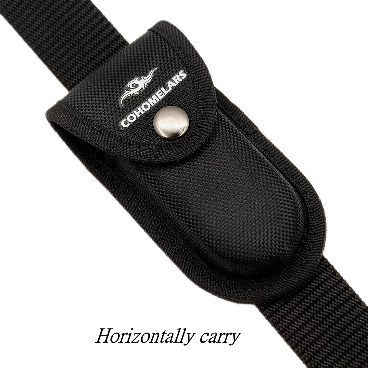 Multitool Belt Sheath for Leatherman, Gerber – Nylon Knife Pouch for Folding Kni