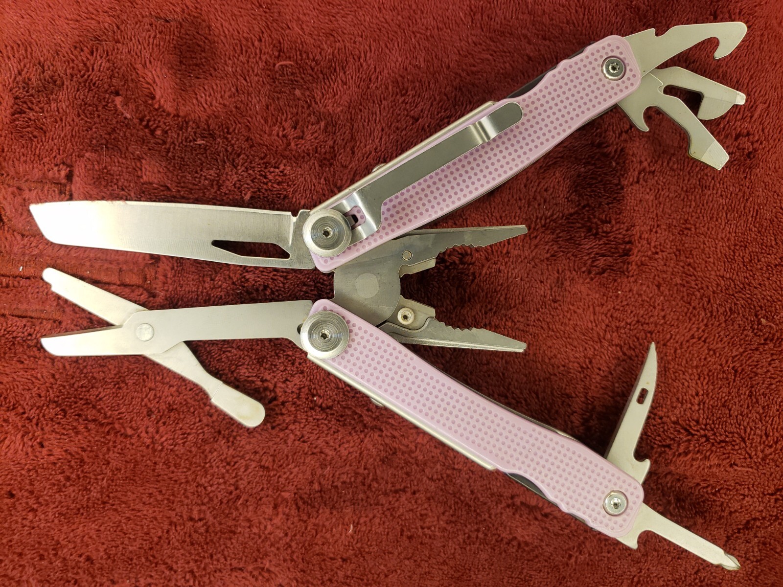 Fantasticar Purple Multitool Knife