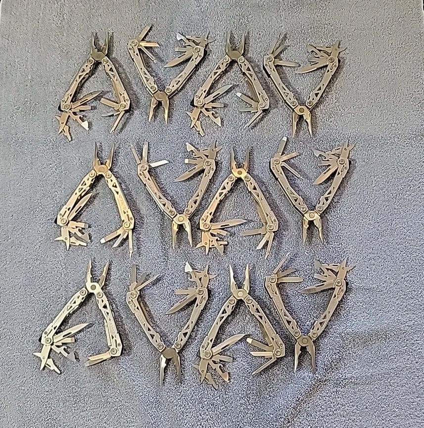 Gerber Suspension NXT Multi Tools – LOT OF 12 – Pliers, Scissors, Knife, File