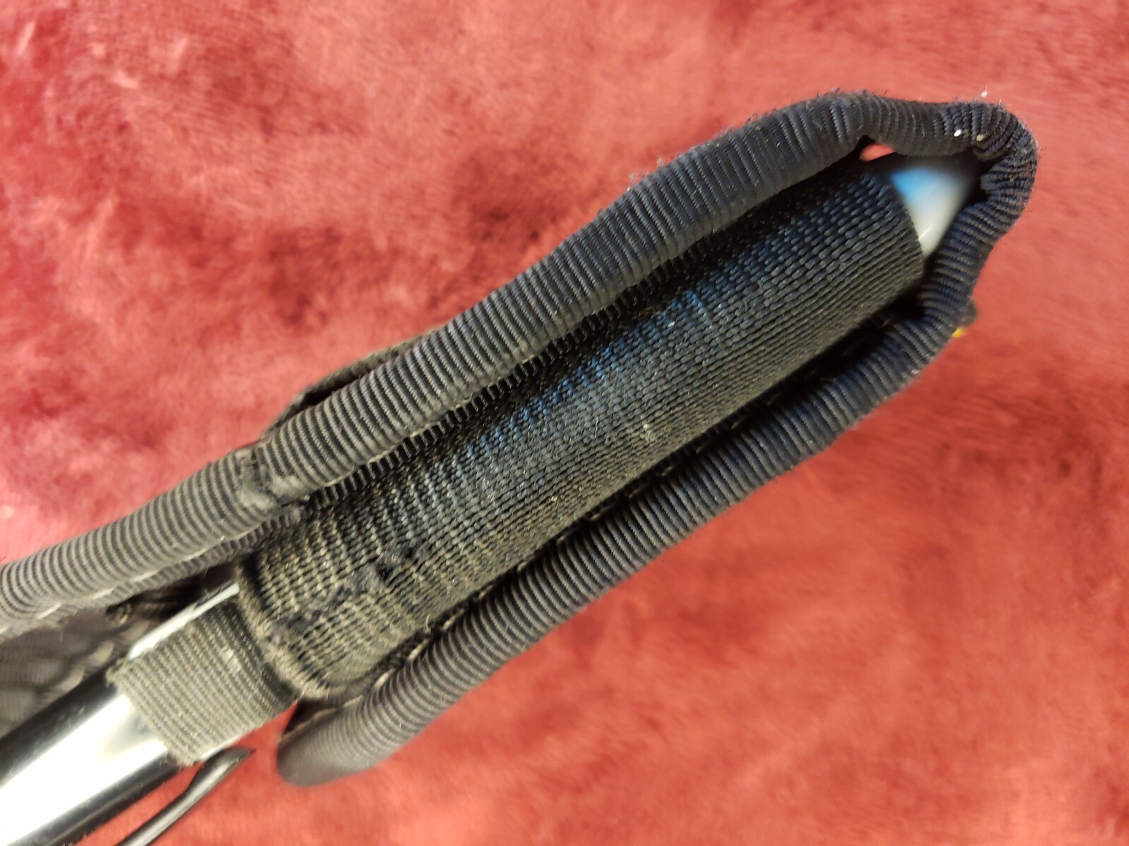 Leatherman Medium Nylon Sheath Metal plaque Wave Skeletool Wingman Side Pockets