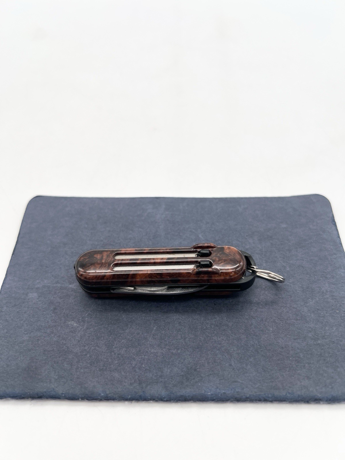 Vintage Gerber Fiskars Keychain Multi Tool Knife Tweezers Scissors USA
