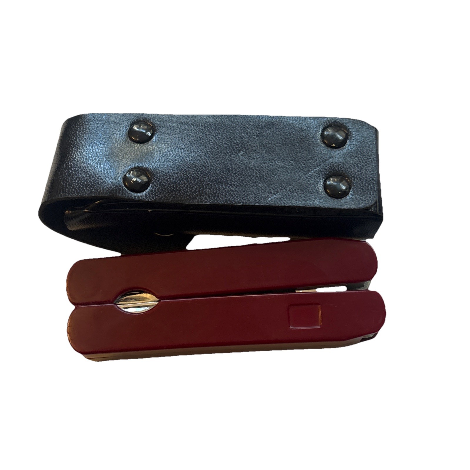 Lifelong Multi-Tool Pocket Knife & Pliers Utility Mini Tool Set EDC New DARK RED