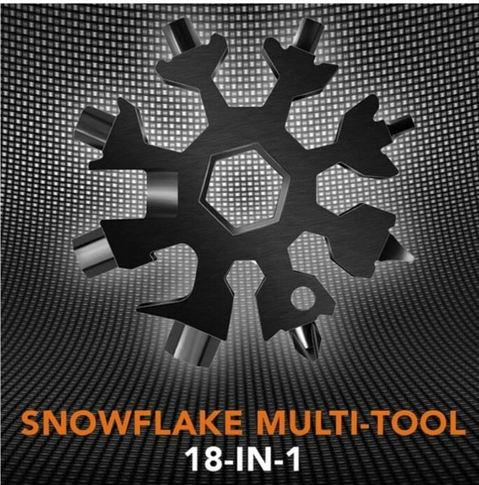 CAMILLUS Stainless Steel EDC Snowflake 18-in-1 Multi-Tool – BRAND NEW OPEN STOCK