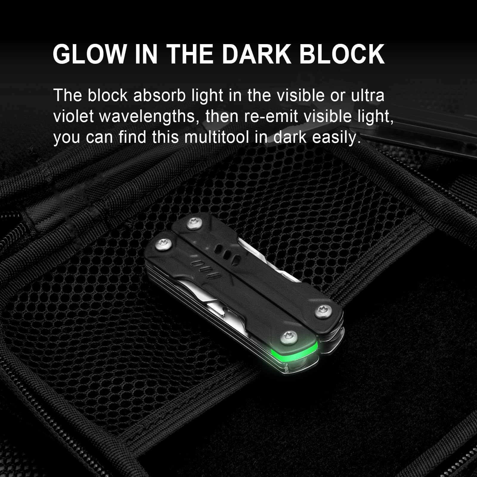 NexTool Mini Multitool 9 in 1 Keychain with Pliers, Scissors, Screwdrivers