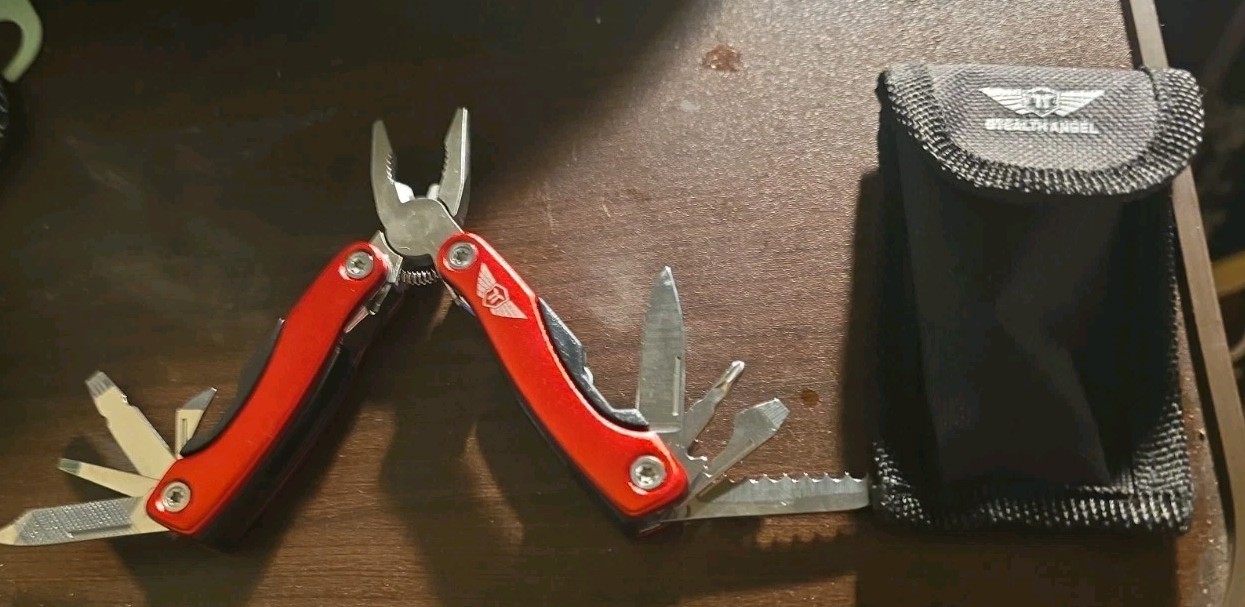 9 In 1 Portable Pocket Multi Tool Plier Survival Camping Travel Life Tools New