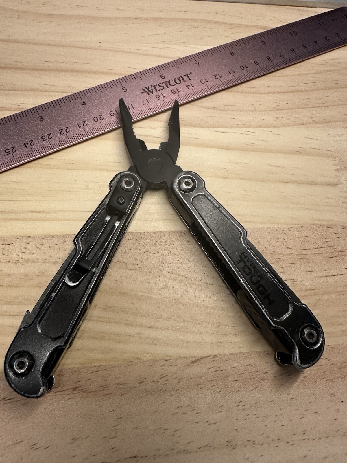 Hyper Tough 10-in-1 Multi-tool Letterman Style Locking