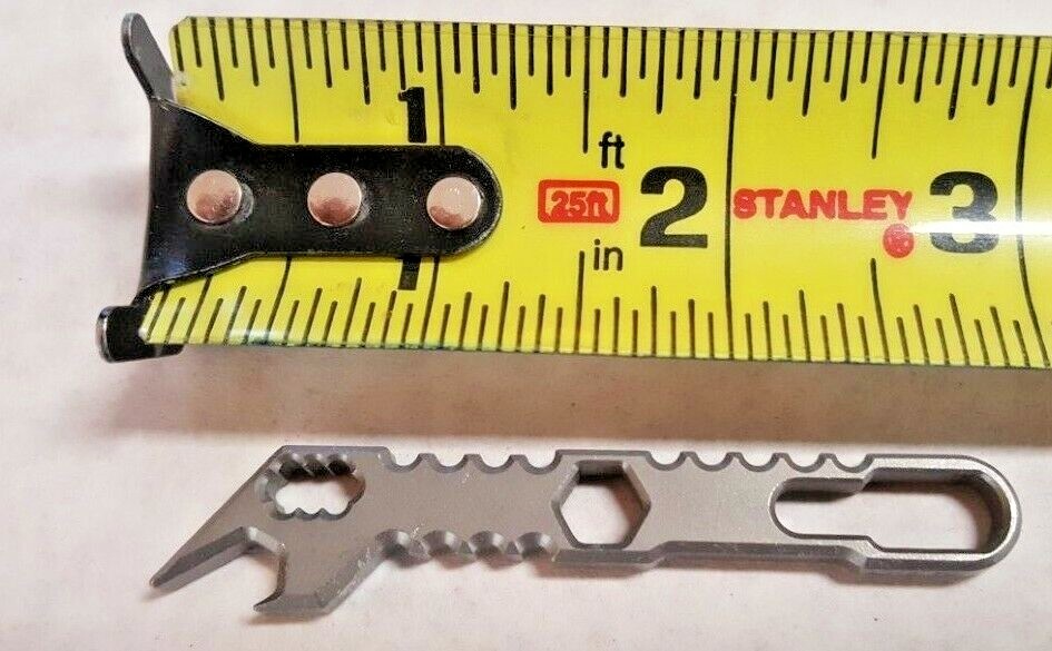 (2) Qty. of Bottle Opener Multi-Tool Key Chains, perfect for para-cord!
