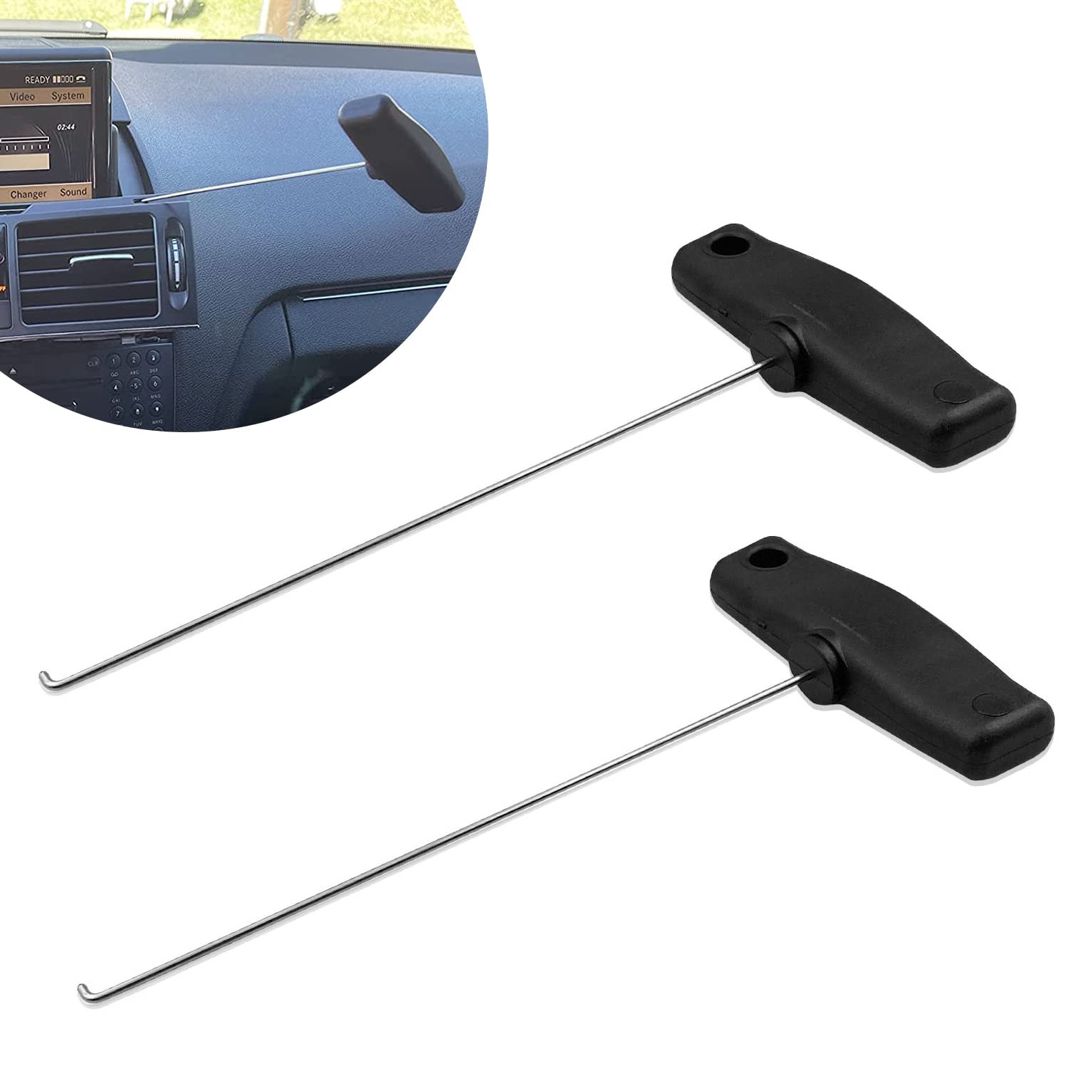 Mekar Instrument Cluster Removal Pulling Hooks Tool Dashboard Removing Tool…