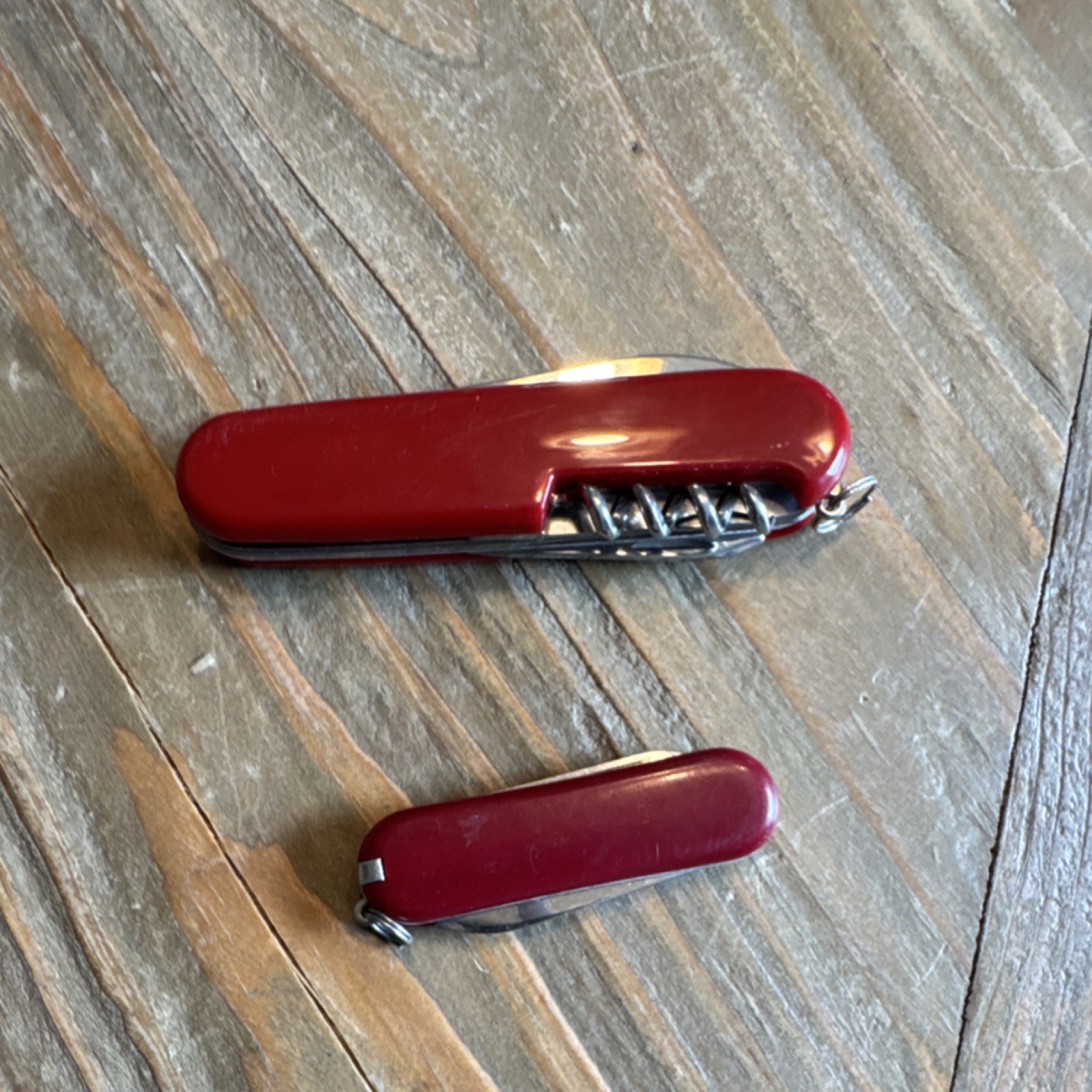 Ozark Trail Red Camping Multi-Tool Set Knife Scissors Bottle Opener Corkscrew