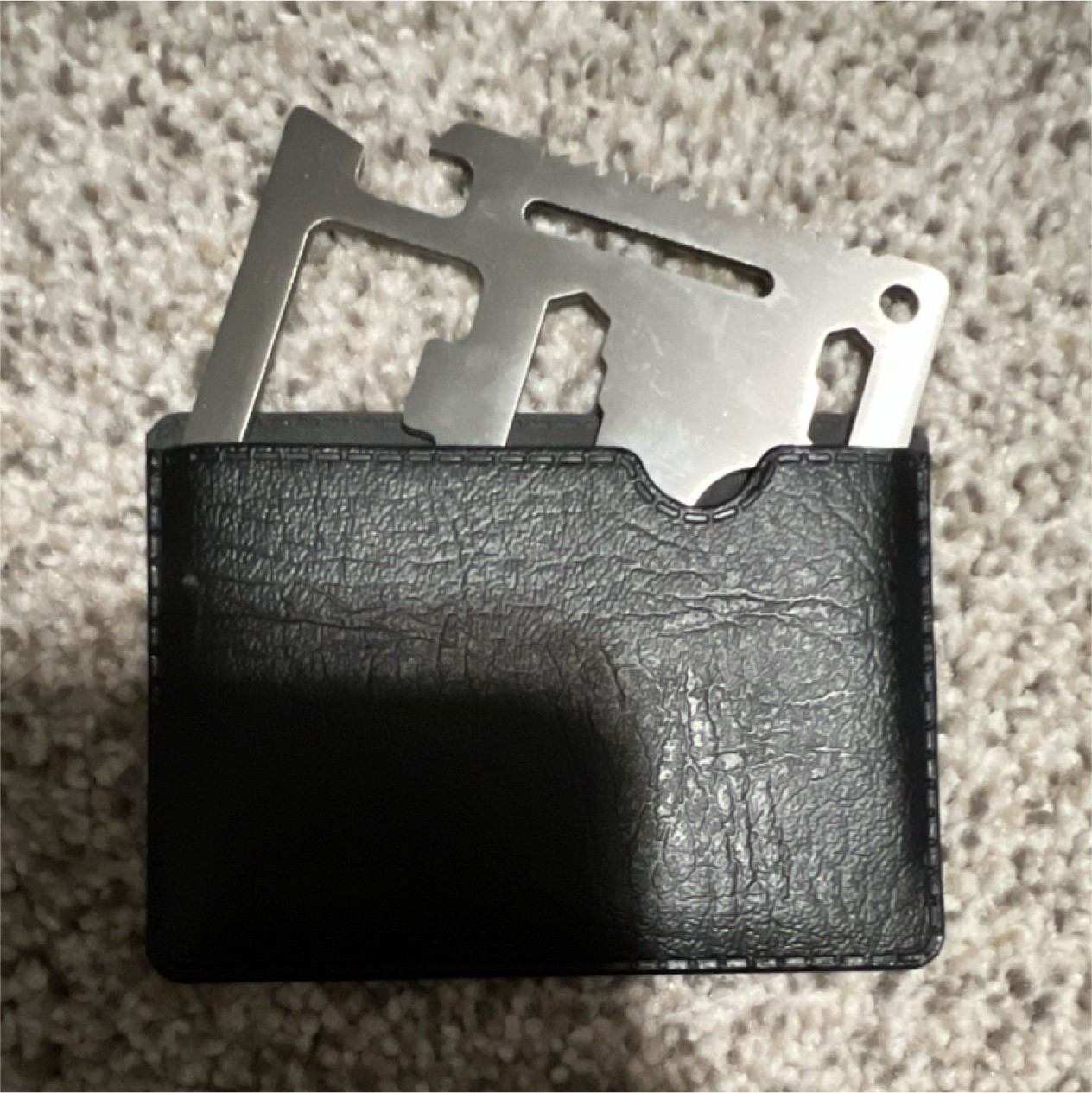 NORTHEAST STAR SCOUTING Stainless Steel Serrated Multi-Tool Card, Opener, Wrench