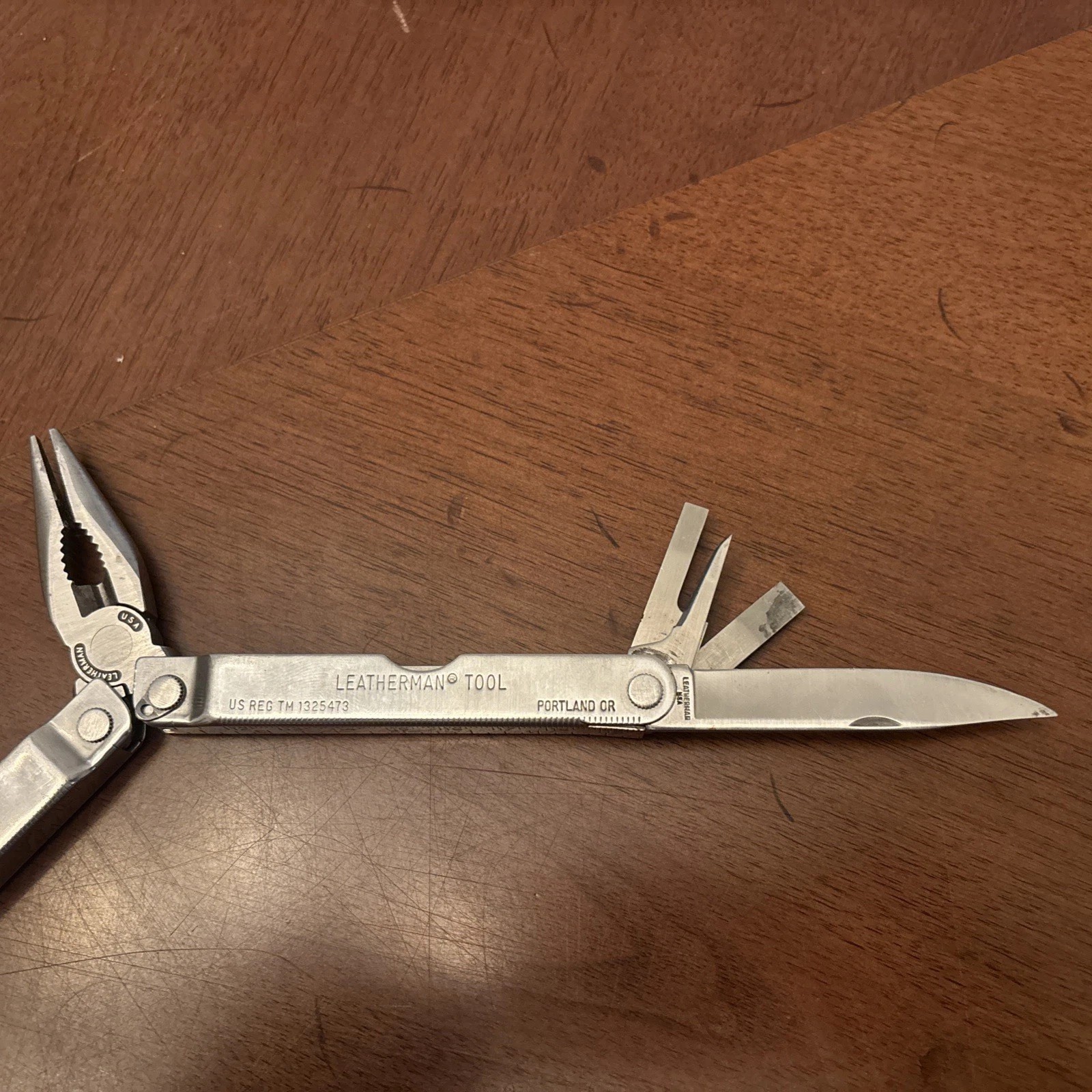 Vintage Original Leatherman Tool US REG TM 1325473 Multi-Tool Portland