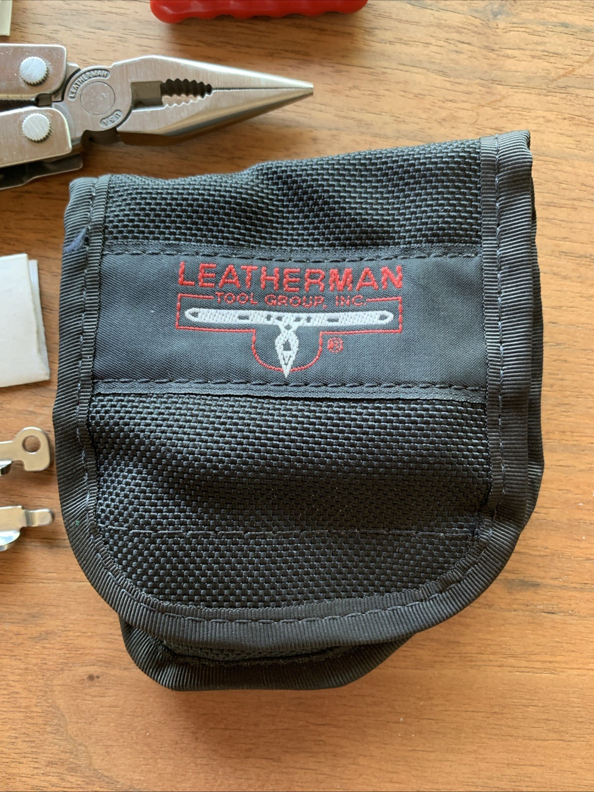 Leatherman PST Multi-Tool Tool Adapter Bits Nylon Sheath USA