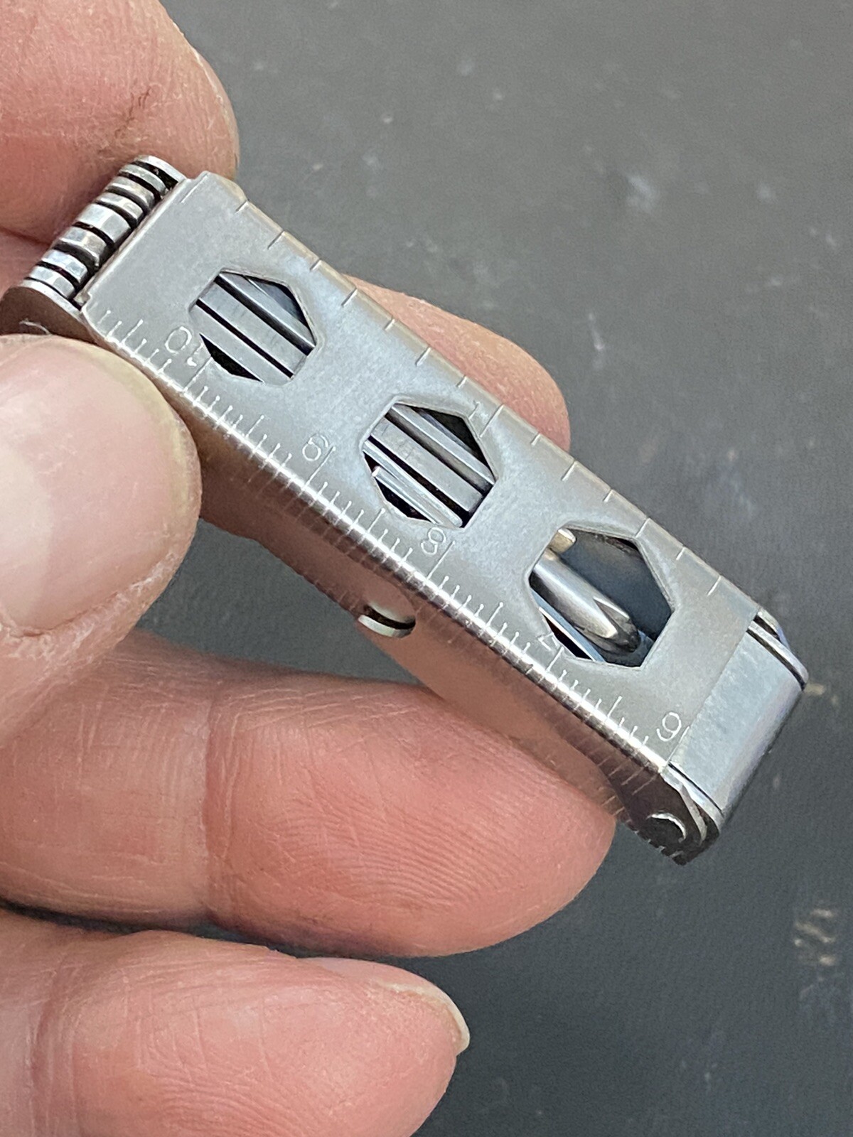 Tiny Pocket Size 2-1/2” Long Multi tool With Pouch
