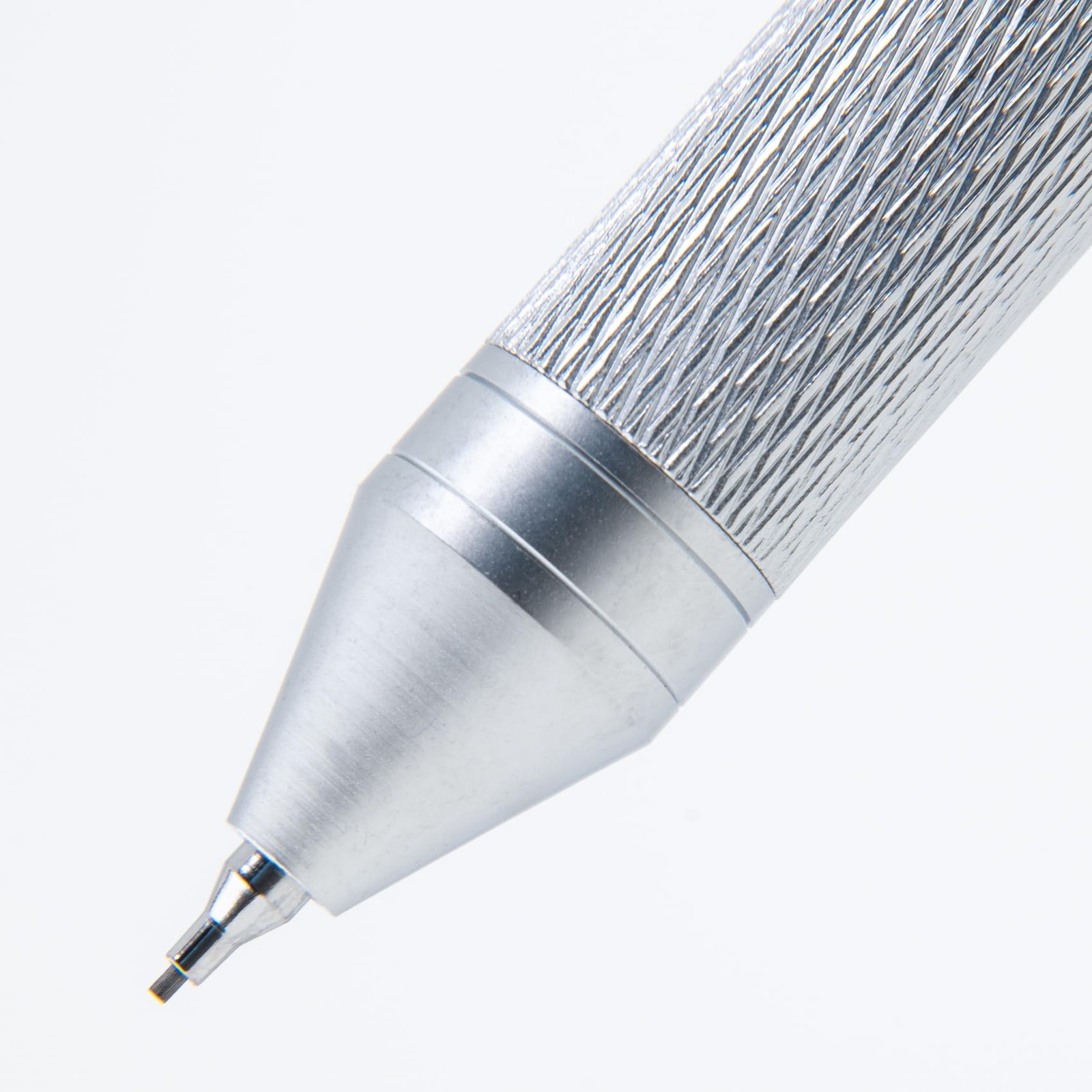 Monteverde USA Quadro 4-in-1 Multifunction Pen – Silver Finish – 3 Ballpoint …