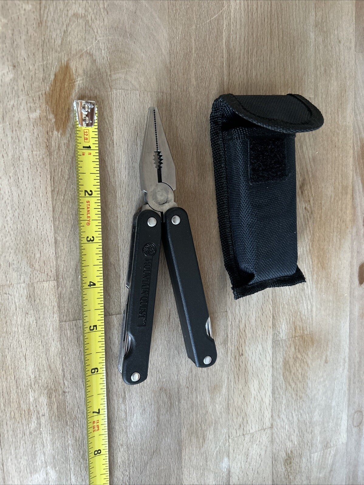 Mountain Quest 9 In 1 Multi Tool Camping Survival Pliers Wire Cutter Fish Scaler