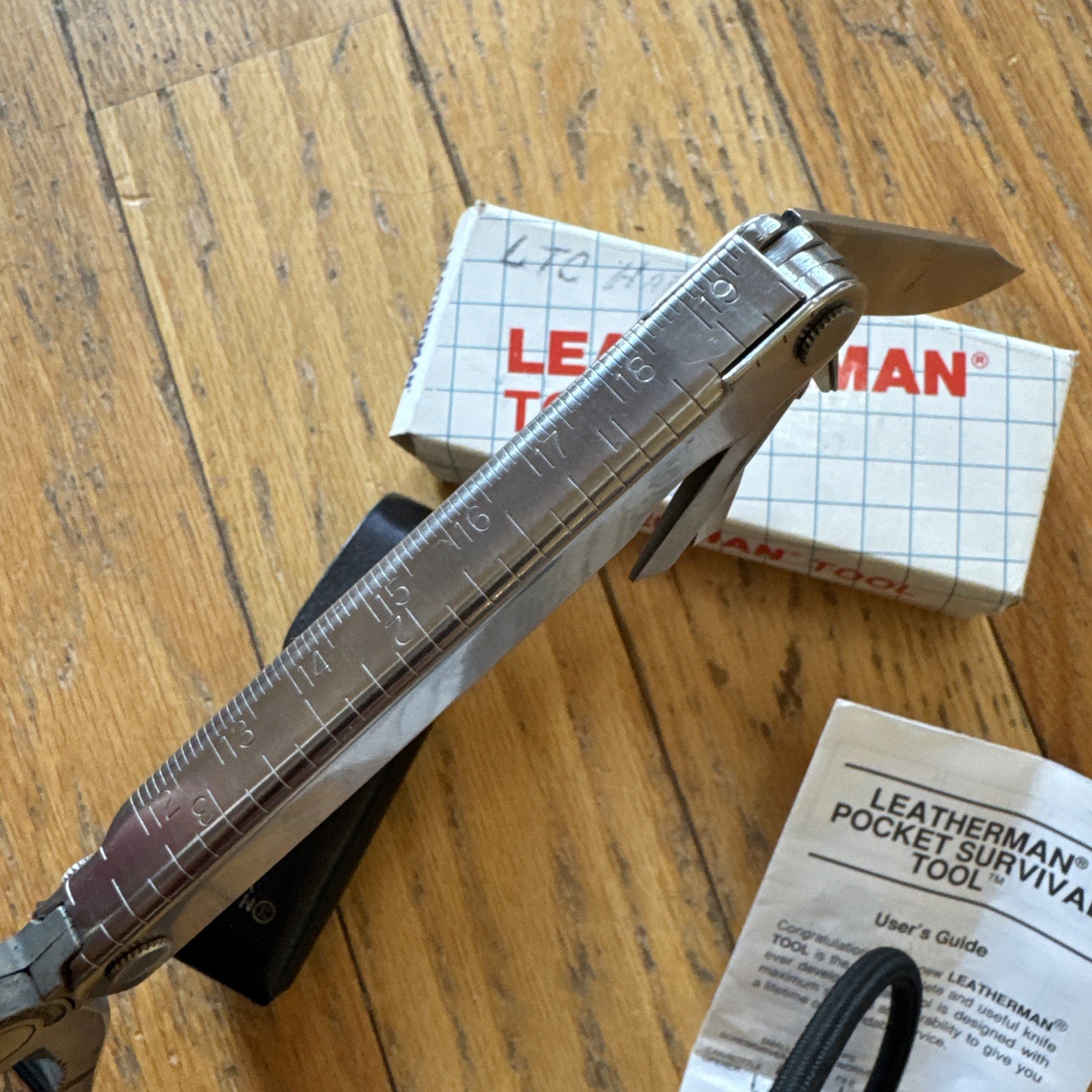 LEATHERMAN PST US PAT 1325473 MULTI TOOL EARLY MODEL POCKET SURVIVAL TOOL