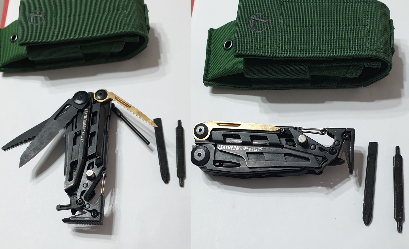 🔥🔥🔥 Leatherman MUT Multi Tool Military Green Sheath Retired Collectable Rare