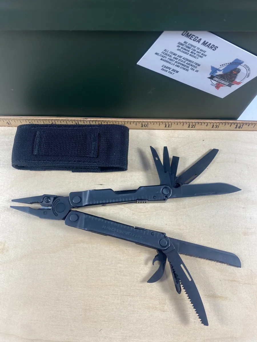 Leatherman Rebar #R12. Dirty from storage, looks/feel brand new.