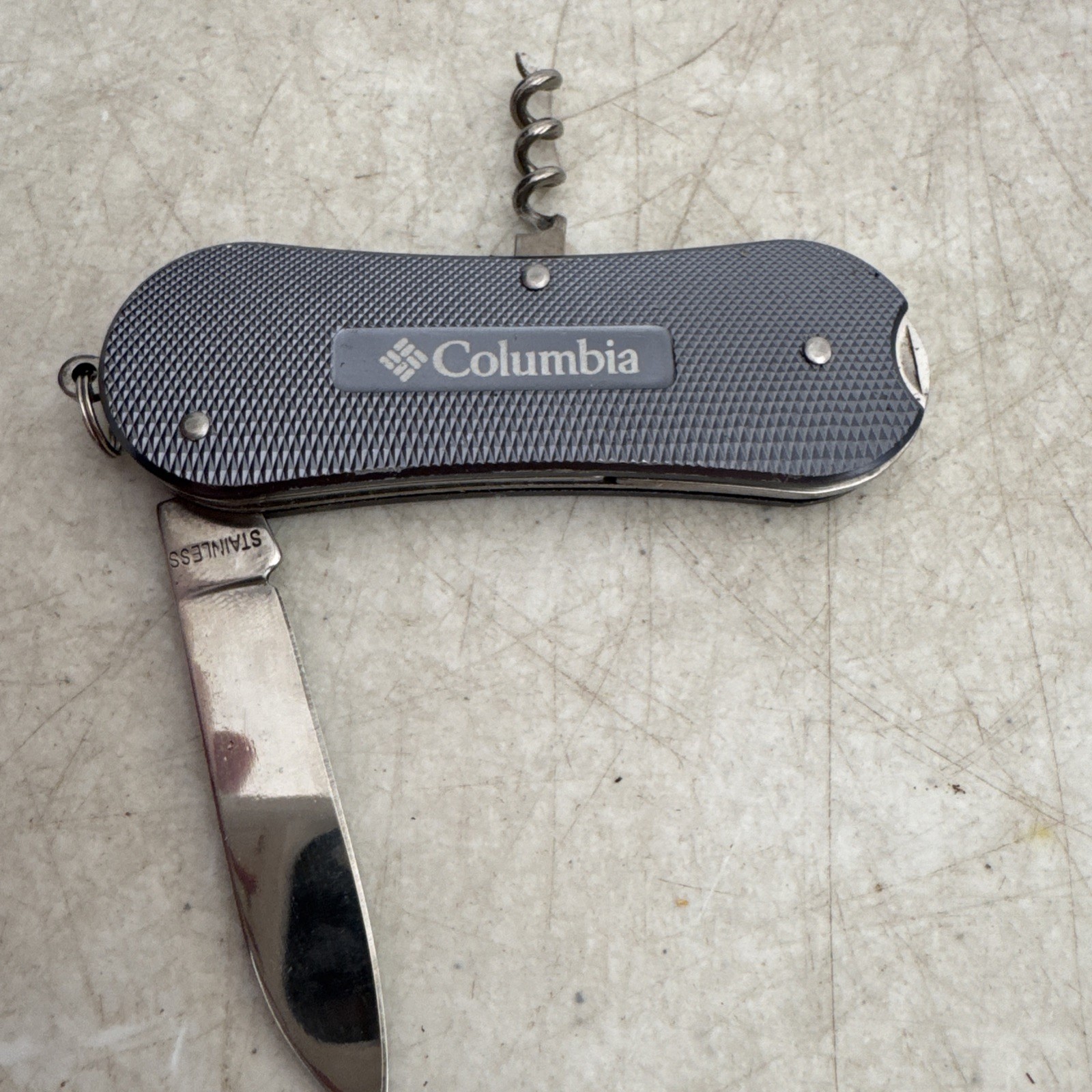 Columbia Field Gear Deluxe Green Multi Tool 10 Function Pocket Knife