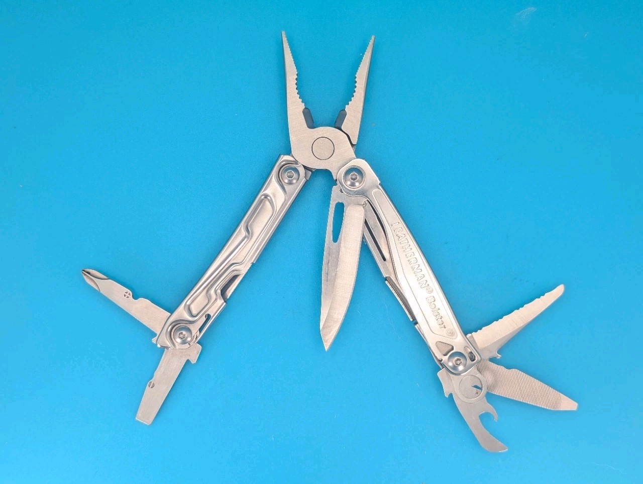 Leatherman Bolster 13 Tool Stainless Steel Multi-Tool!