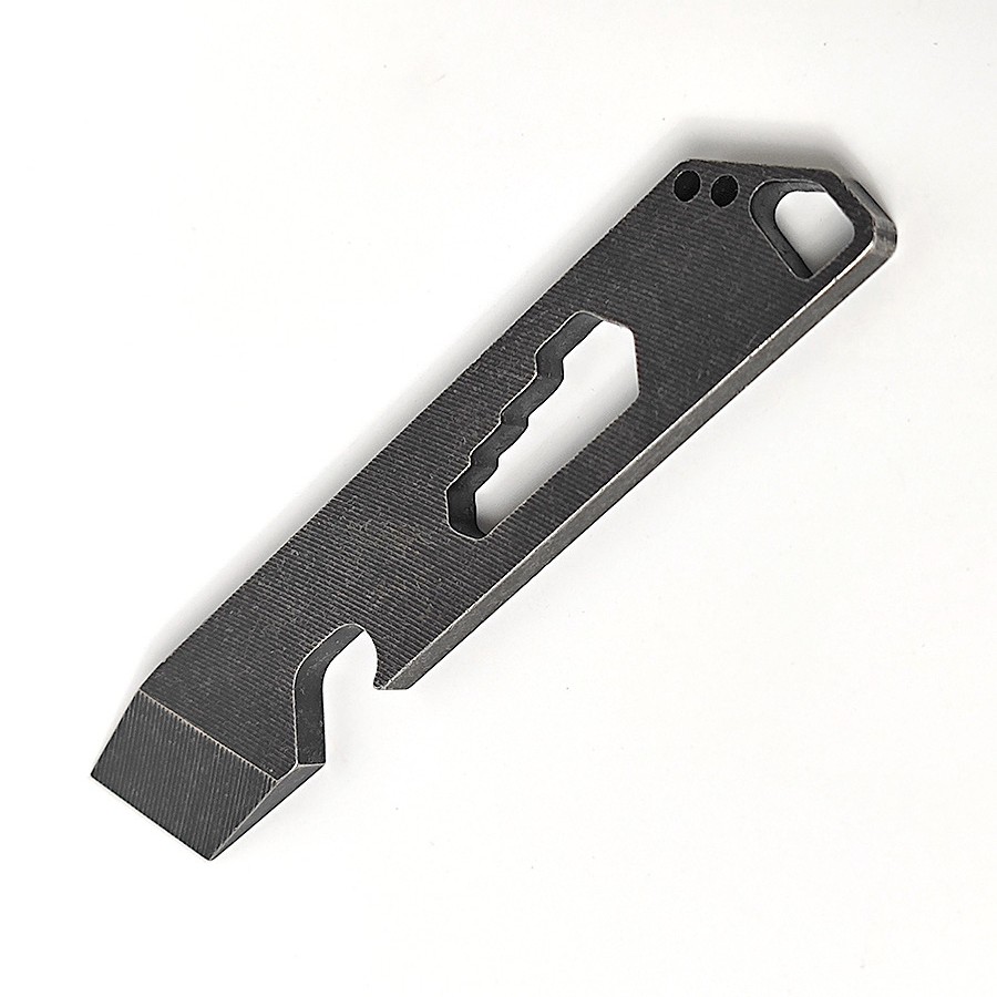 4cr13 Steel Pocket Pry Bar 10cm with Hex Wrench Multi Tool Defense Survival