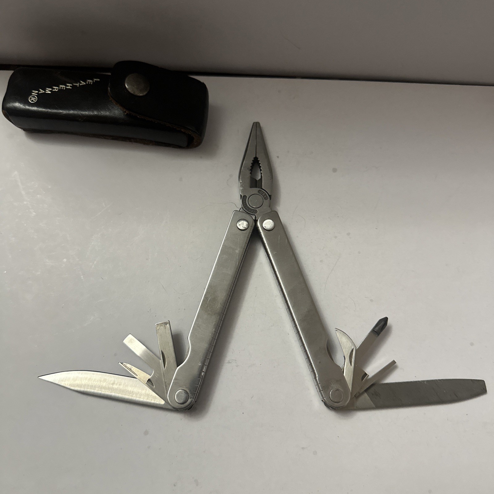 Vintage Original Leatherman PST Multi-Tool Portland OR MADE IN USA w/Case