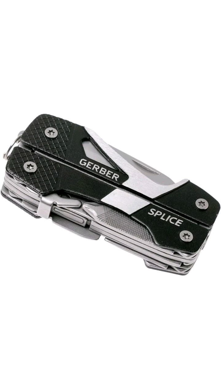 Gear Splice Multi Tool 9 Tools In 1 2.5 OZ 2.4″ Closed 1.5″ Stainless Blade