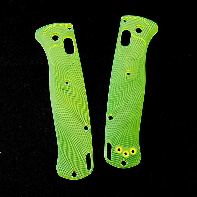 Clear Acrylic Handle Scales for Benchmade Bugout 535 Knife DIY Replacement