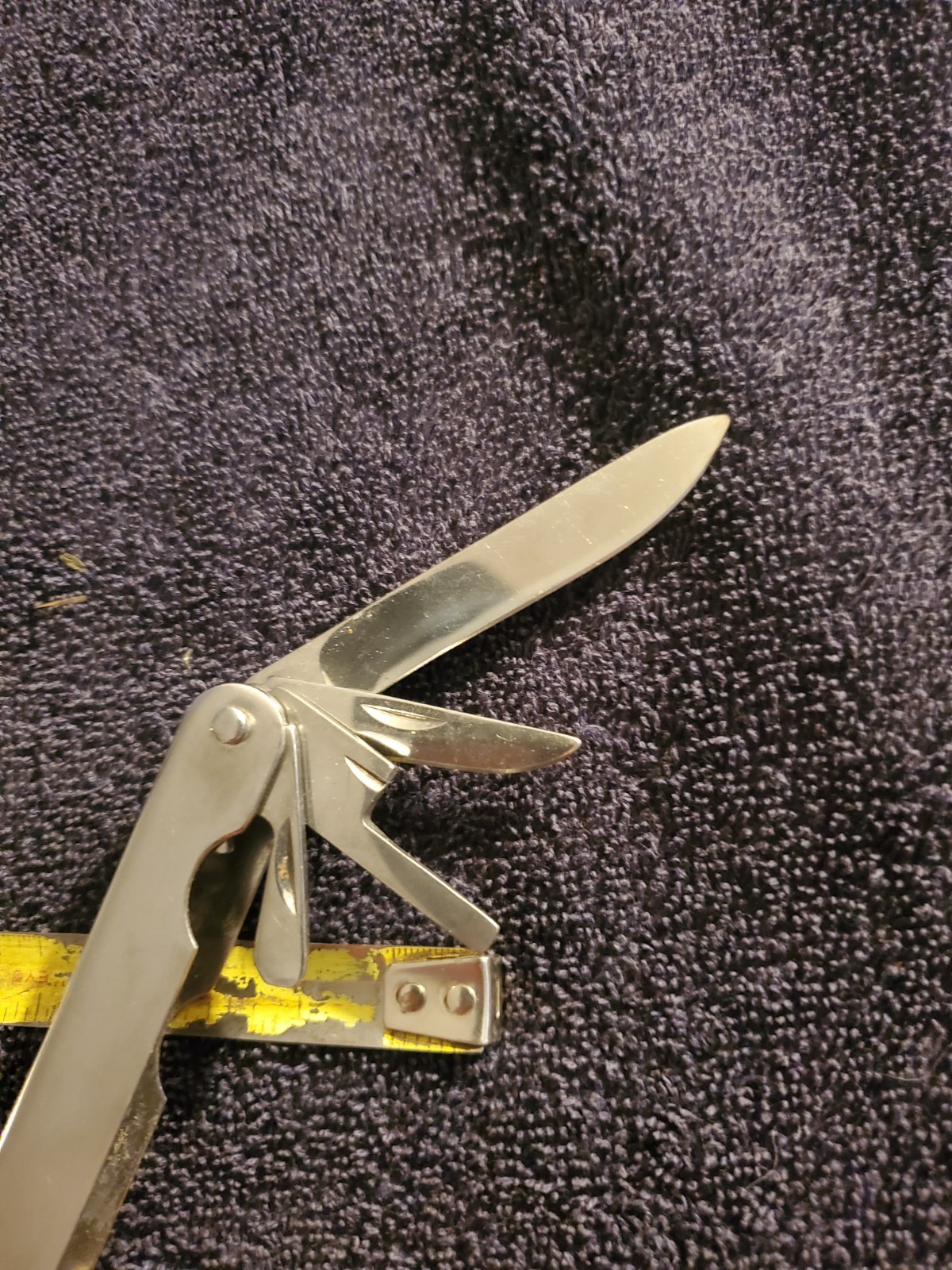 American Camper 9 Tool Multi-Tool Complete Used Free Shipping