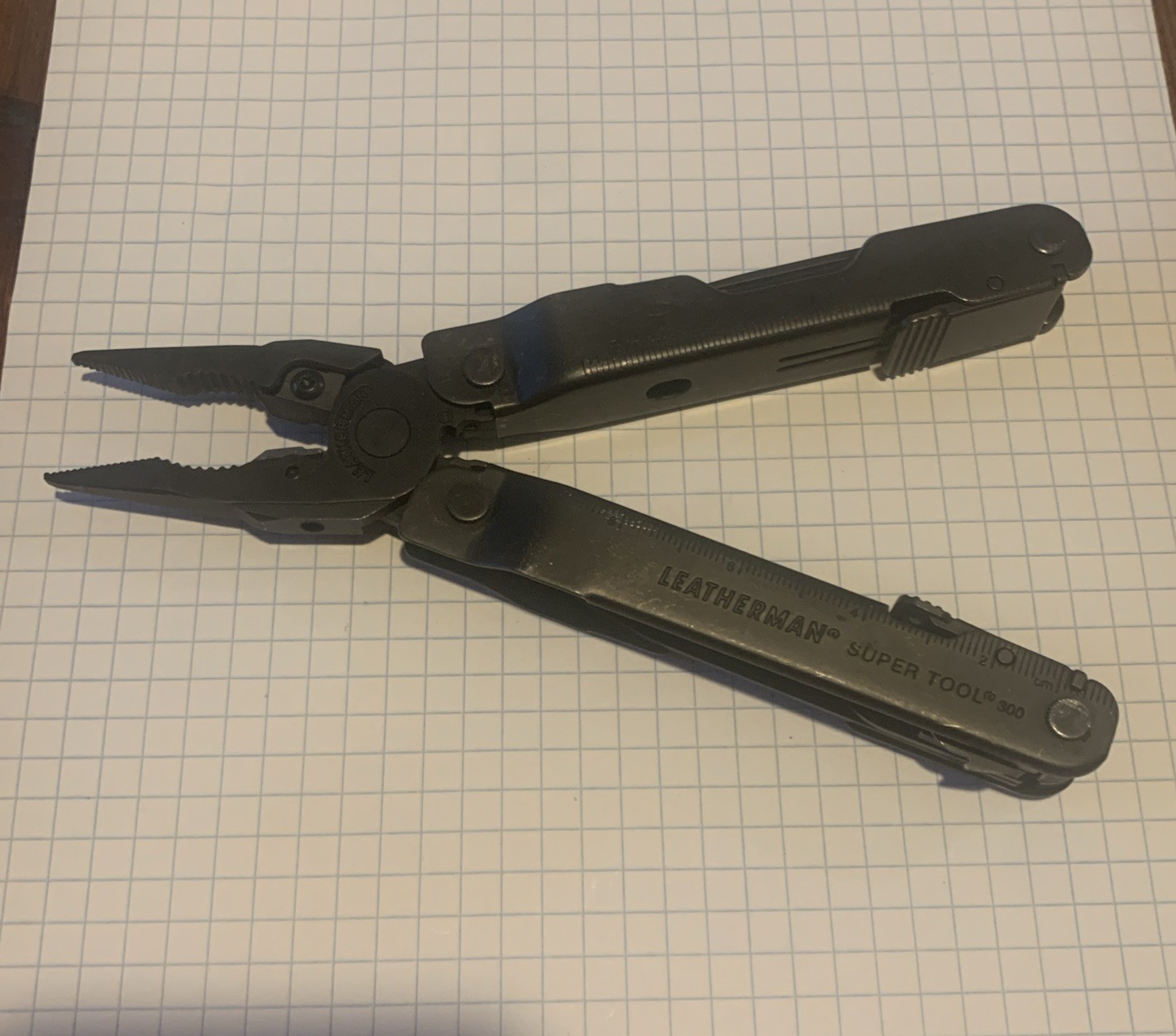 Leatherman Super Tool 300M Multi Tool Black Oxide VGUC