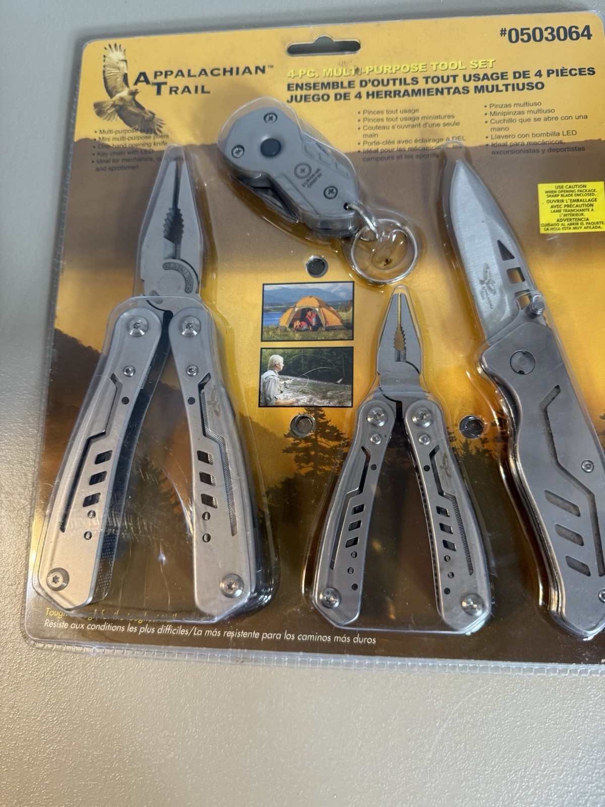 Appalachian Trail 4-pc Multi Purpose Tool Set – Sealed
