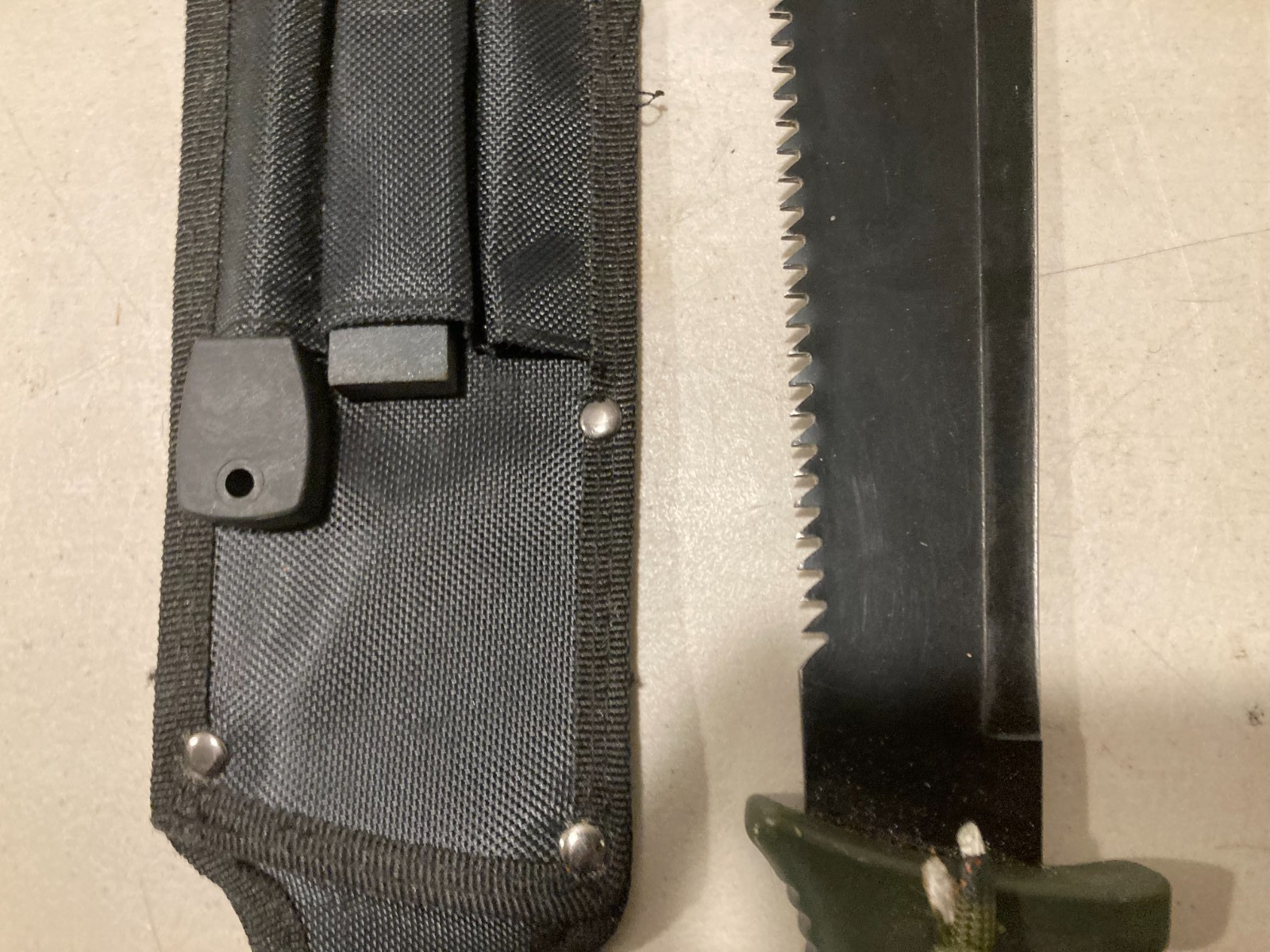 Lot of 2 Ozark Trail Camping Set Machete Axe Knife Combo