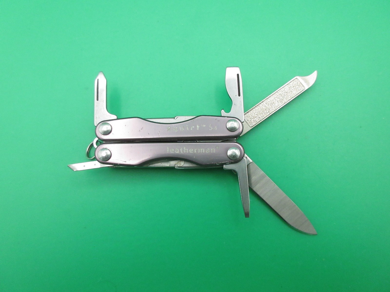 Leatherman Squirt S4 Keychain Folding Multi Tool Knife #58A