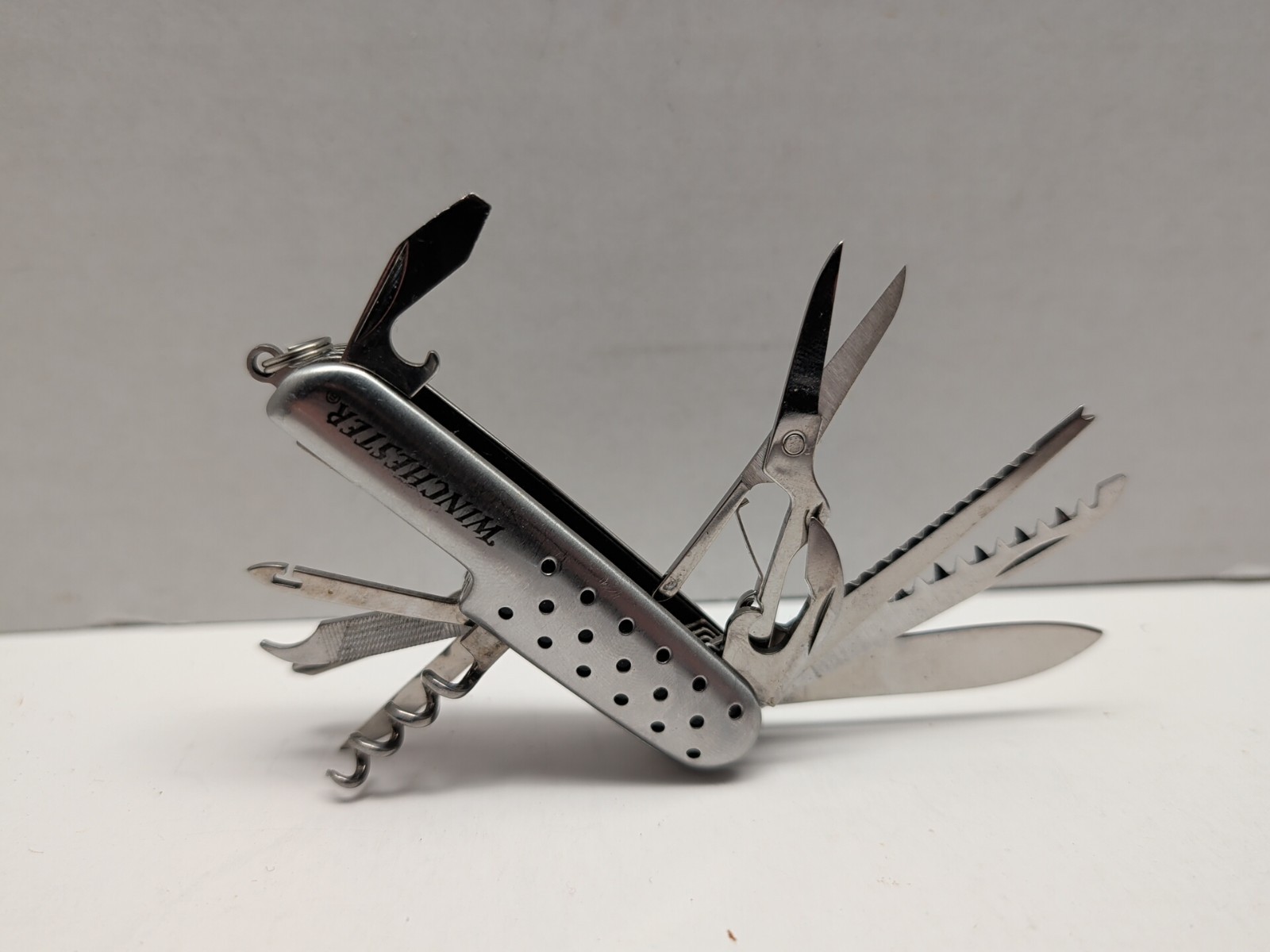 Winchester Surgical Stainless Steel 12 Tools In One Swiss Style Pocket Knife