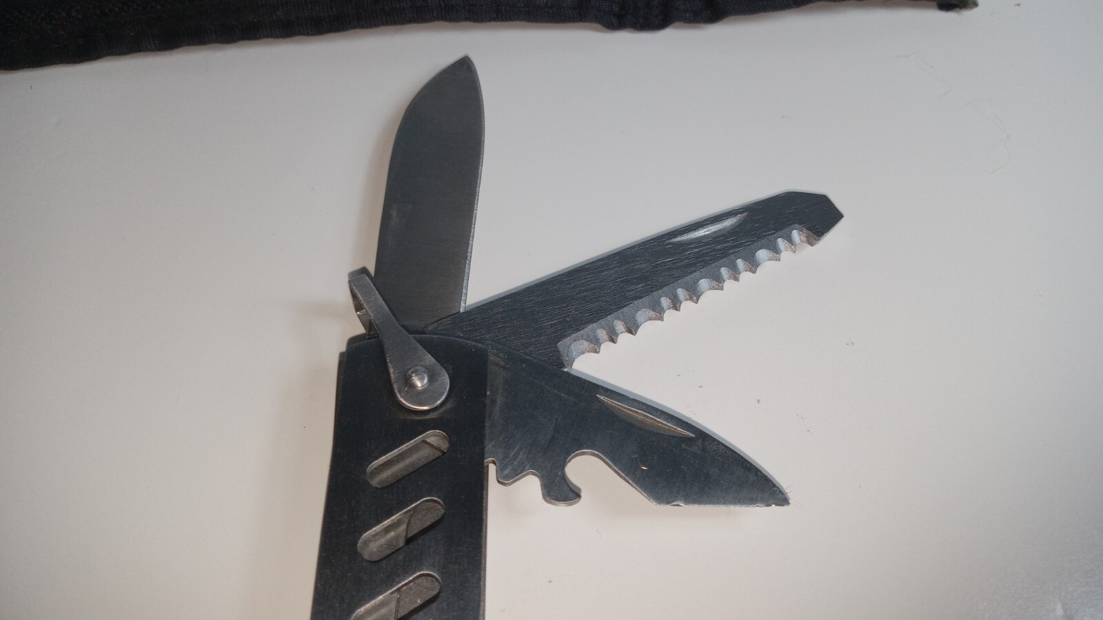 Tool BARLOW Stainless Steel Multi-Tool Pocket Knife Portable Folding Tool + Case