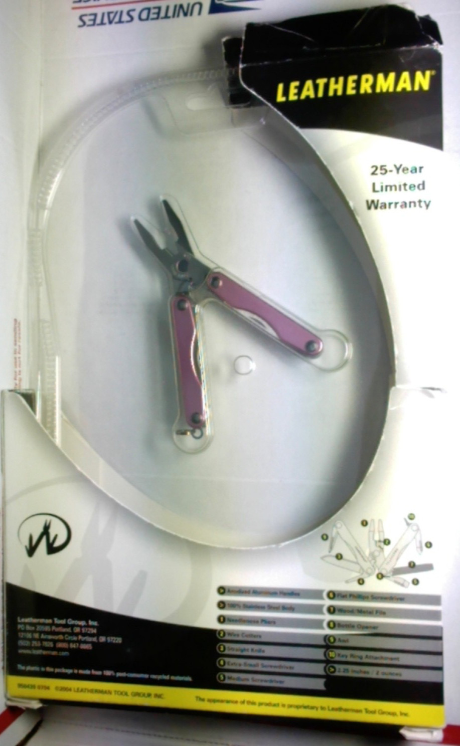 Leatherman Squirt P4 Pink
