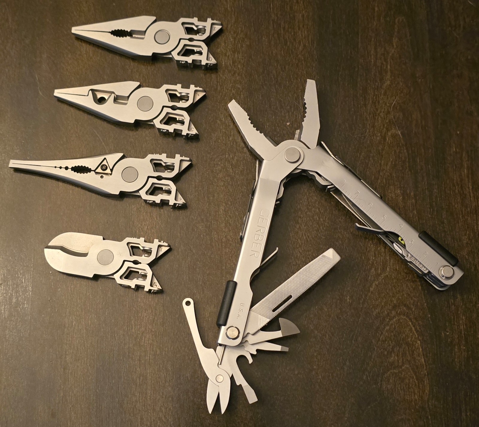 Gerber Evolution MP650 multi plier Military variant FULL set of 5 HEAD incl. EOD