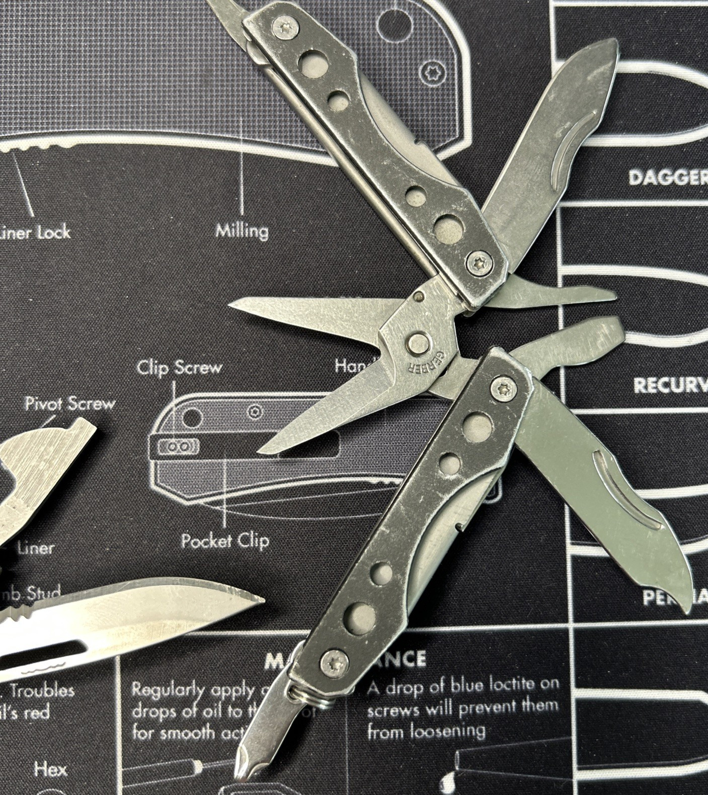 Gerber Suspension NXT / Cohort/ Shortcut/ STL 2.0 Knives & Multitools Lot Of 4