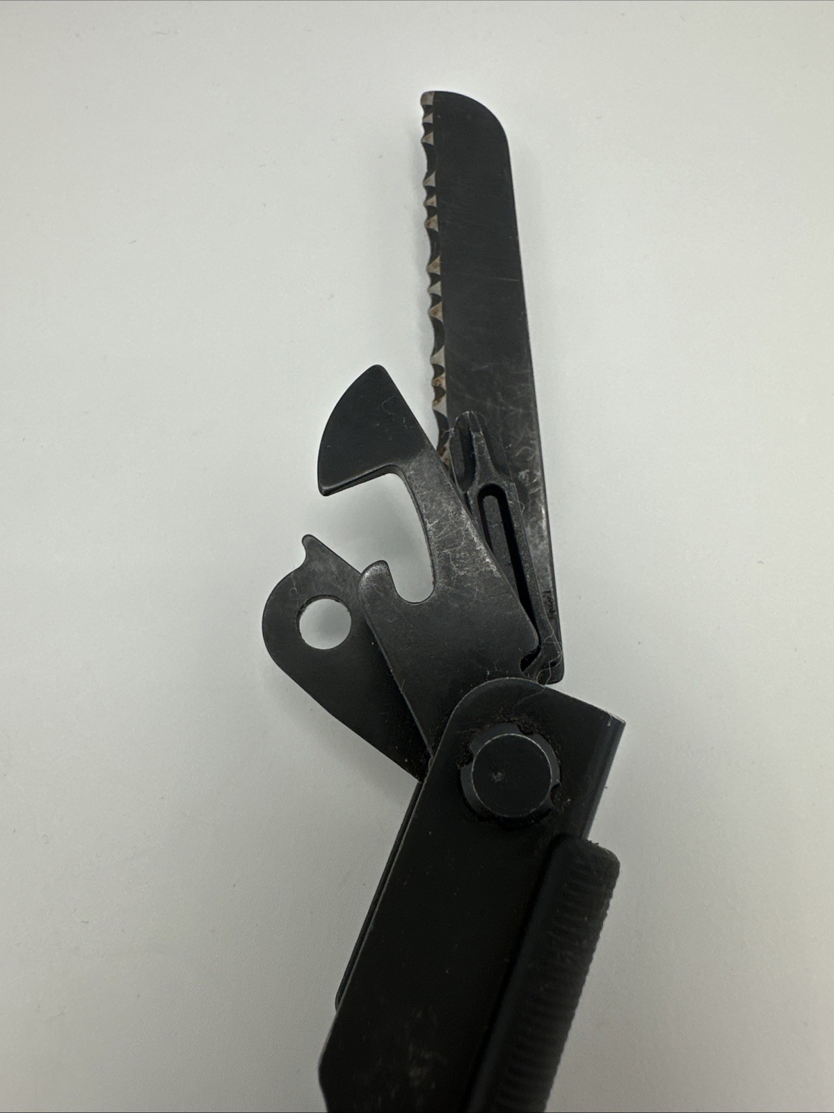 Vintage Gerber Black 10-in-1 Multi Tool Stainless Black with Simonds File