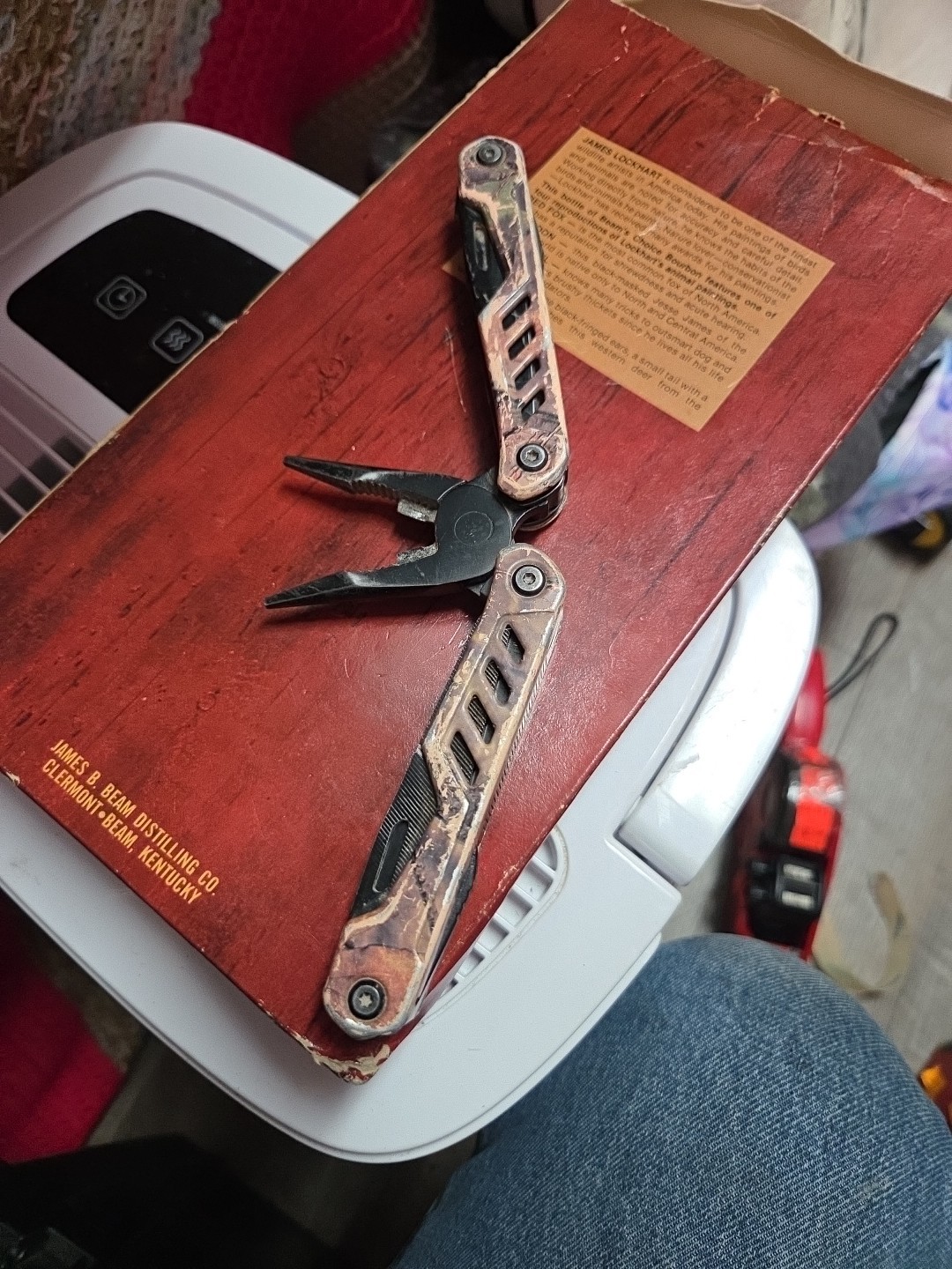 Camo Multi tool Pliers. Used Not Branded