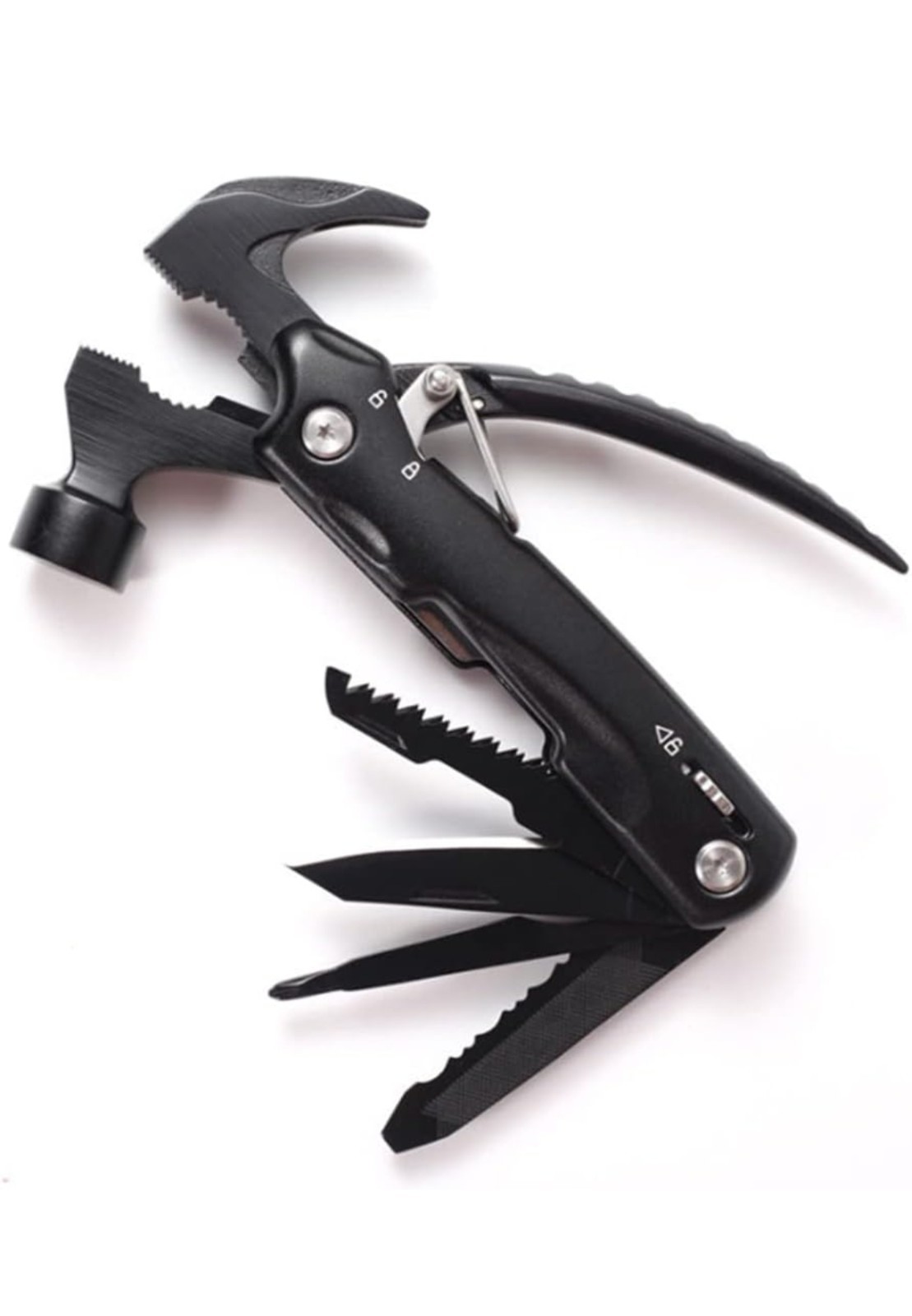 12in1 Multitool Hammer Pliers Knife Saw Stainless Steel Outdoor Camping Tool