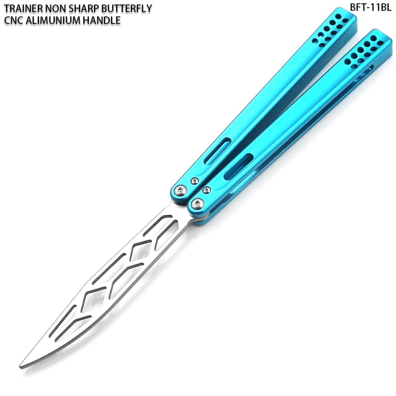 CNC Non-Sharp Professional Smooth Handle Trainer Tool – Blue Handle