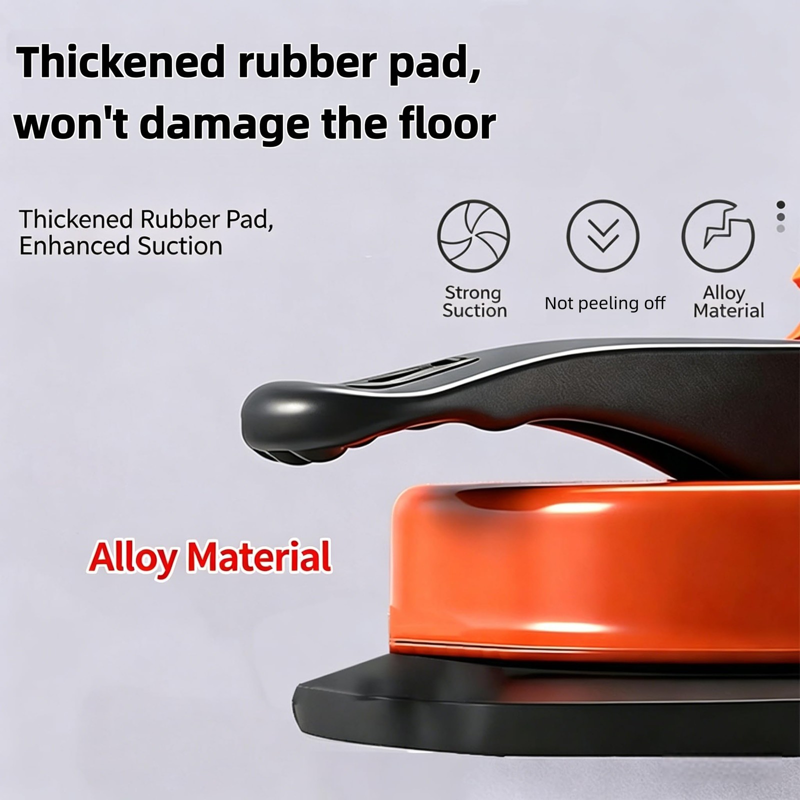Heavy Duty Floor Gap Fixer Tool, Iron Construction with Enhanced Suction Cup