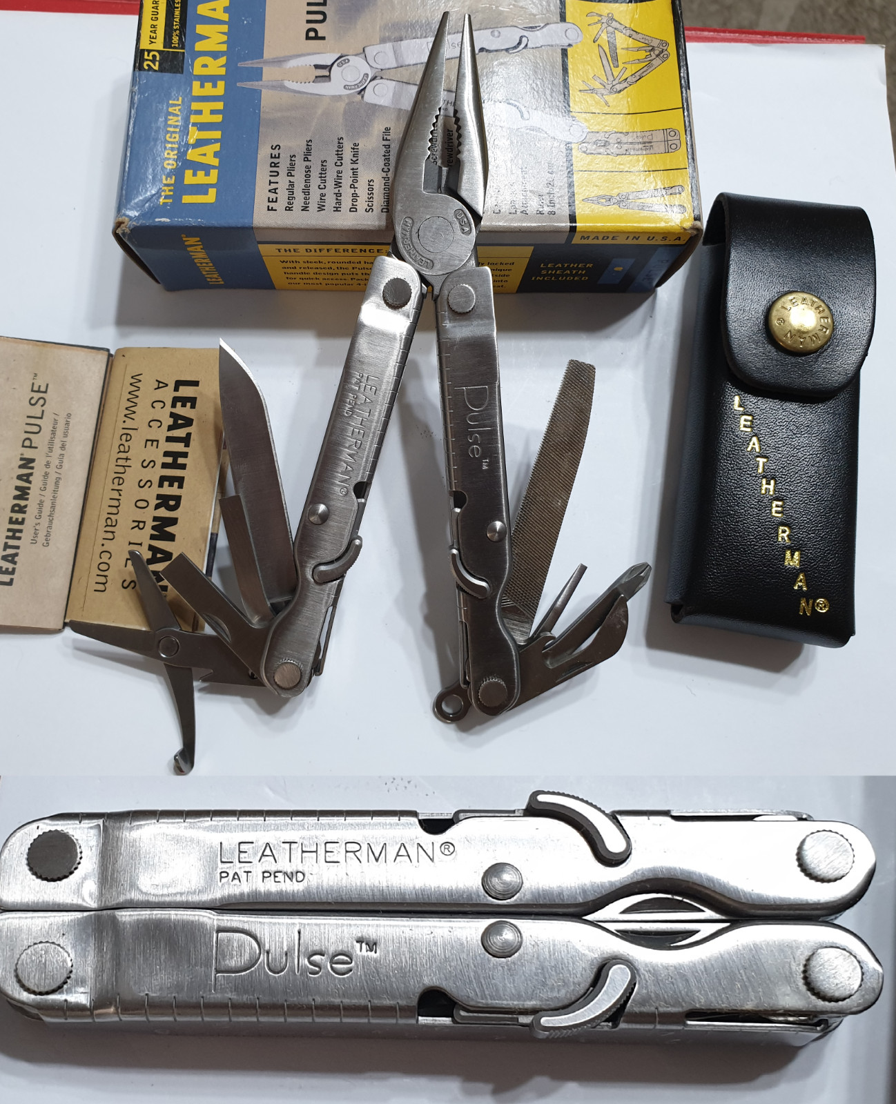 🔥🔥 Leatherman Pulse Multi Tool Retired New In Box Very Rare