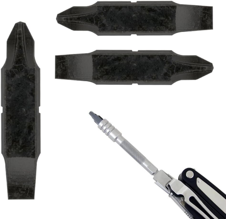 3 Pack Replacement TwoSided Screwdriver Bit For Leatherman MultiTool #1#2 Ph…