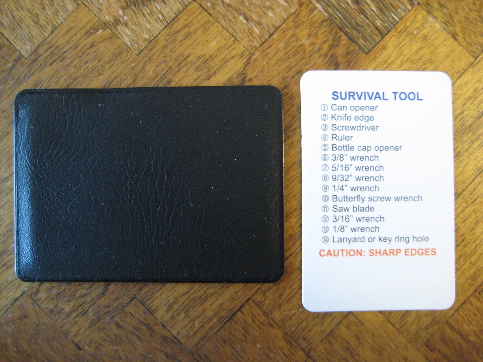 NIB WWP 14 in 1 MultiPurpose Pocket Survival Stainless Steel Knife Tool EDC Camp