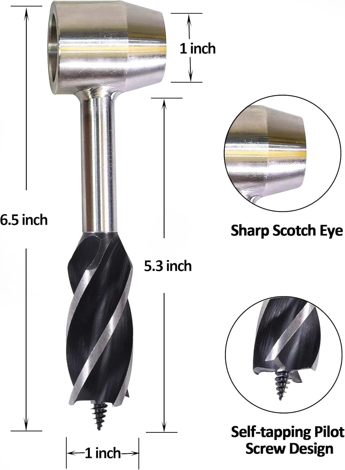 Versatile Manual Auger Drill for Bushcraft: Perfect Gift for Outdoor Enthusiasts