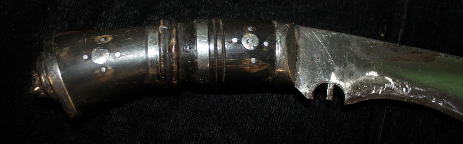 GURKA Curved Knife 12″ End to End Handmade in India Needs TLC AO4075643